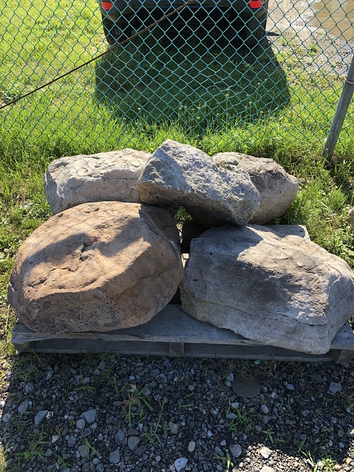 small fieldstone boulders 2